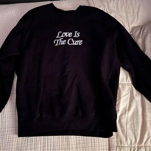 Obey “love is the cure” crewneck